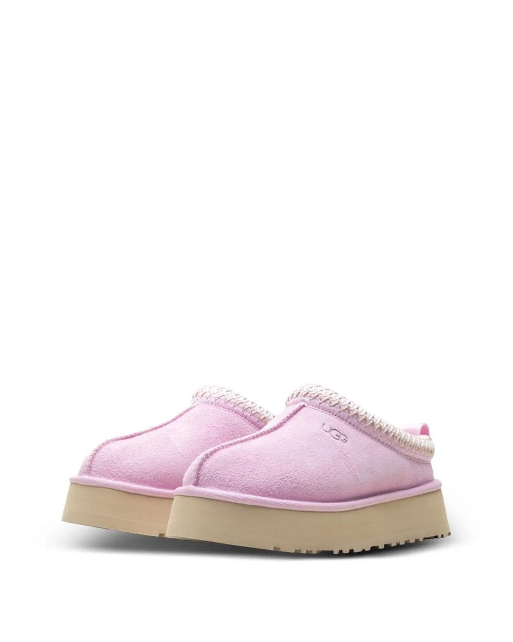 Ugg Pink Tazz Ii Platform Slippers