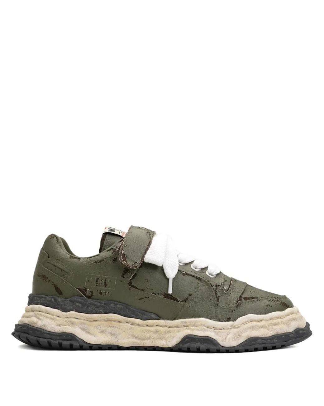Maison Mihara Yasuhiro Green Keith Low-Top Sneakers