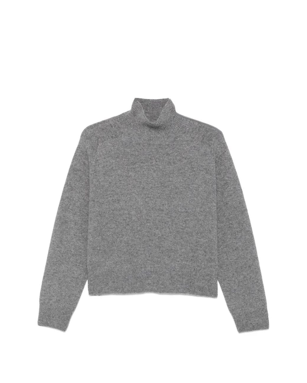 Drykorn Gray Lyzima High-Neck Sweater