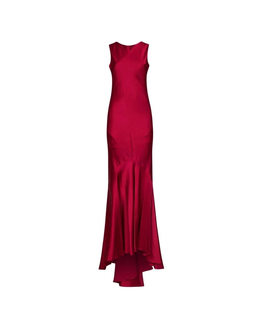 Max Mara Mserum Flared Asymmetric Dress