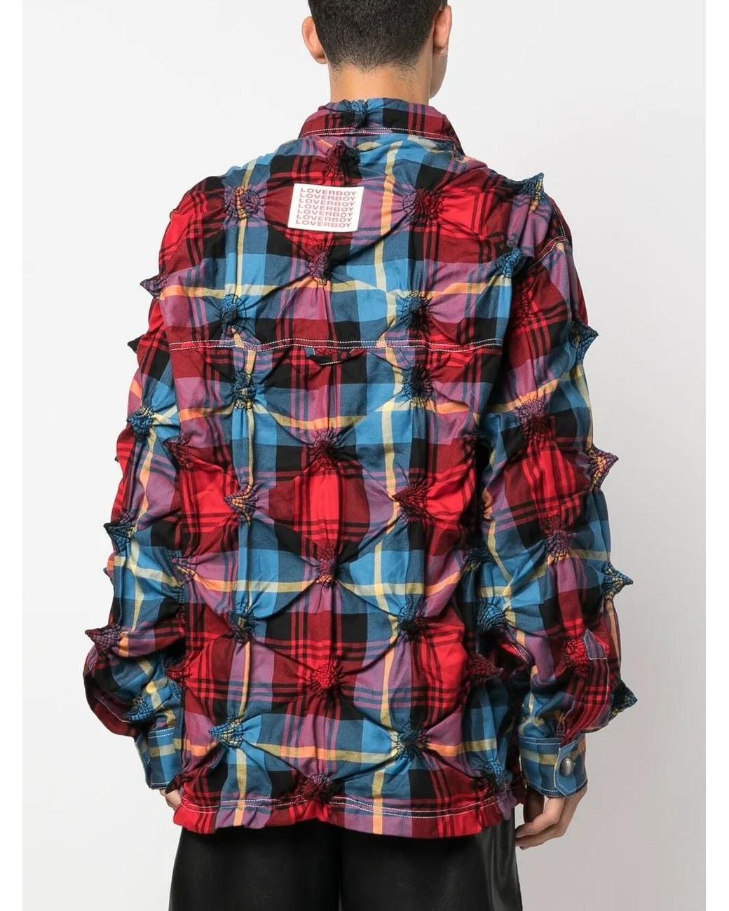 Charles Jeffrey Jack Met Print in het Red voor heren