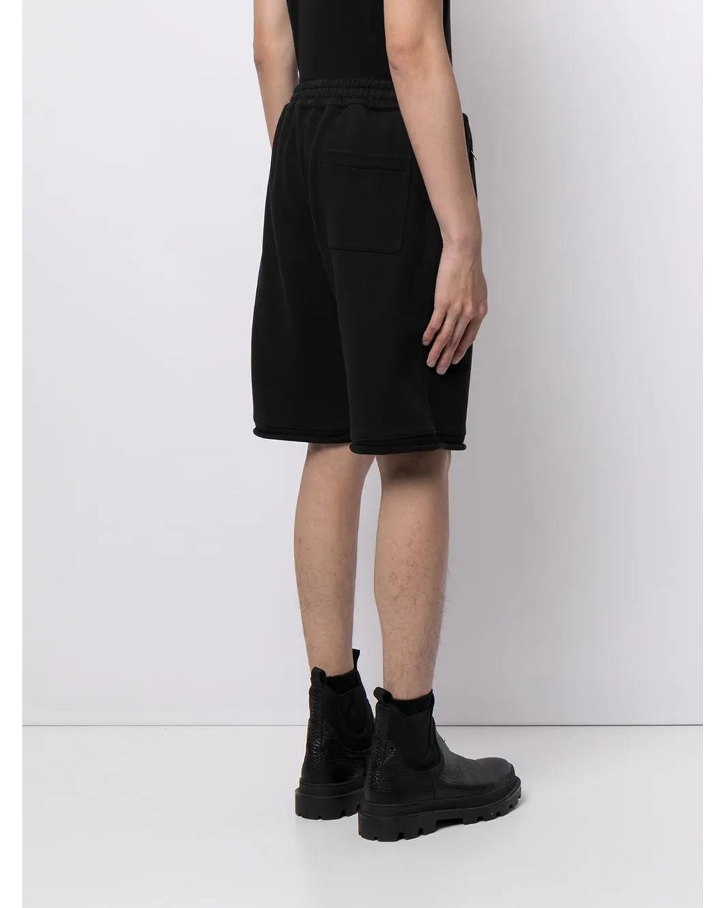 3.1 Phillip Lim Black Everyday Terry Shorts for men