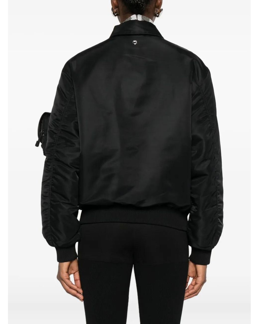 Coperni Bomberjack Met Rits in het Black