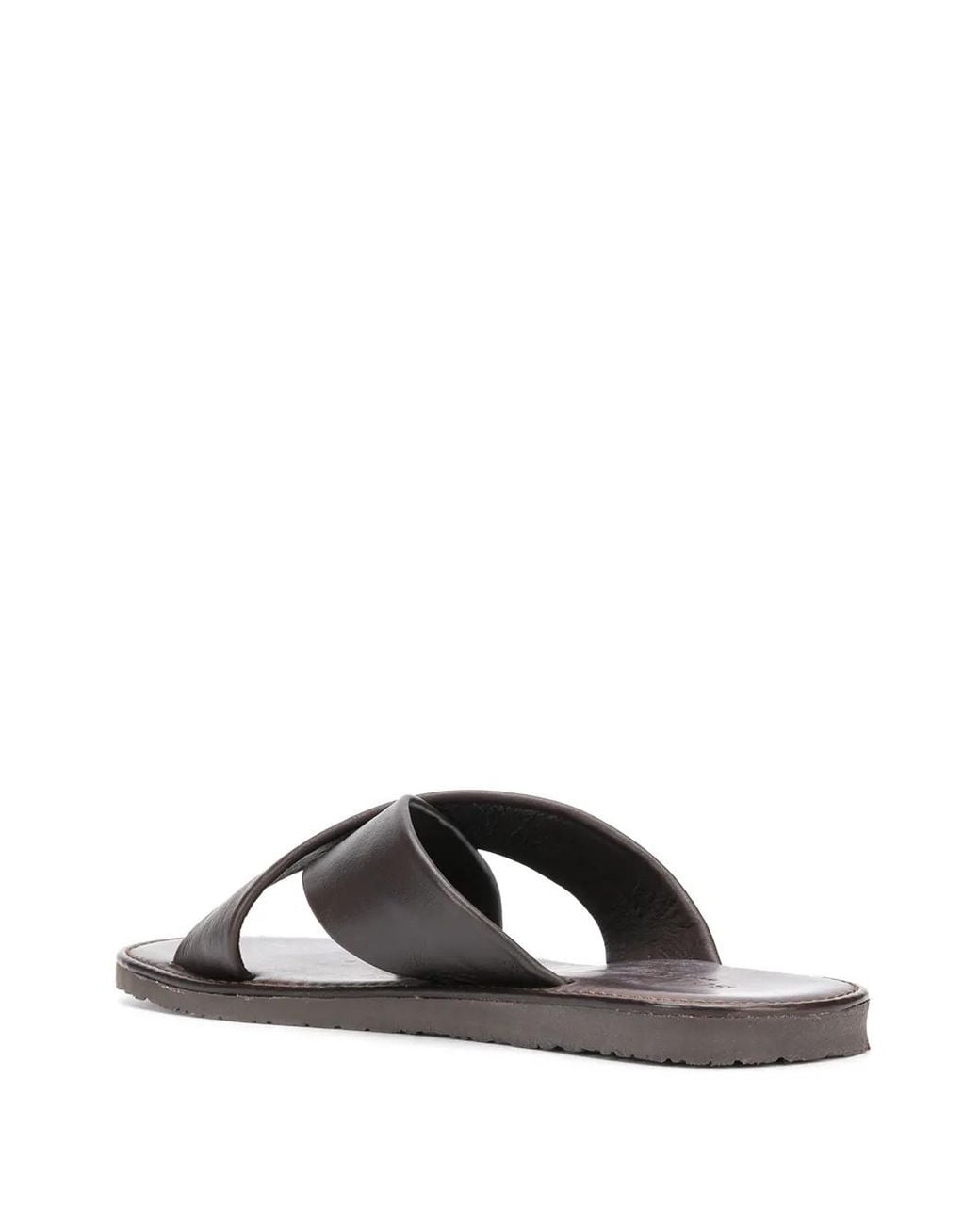 Scarosso Brown Adriano Strap Sandals for men