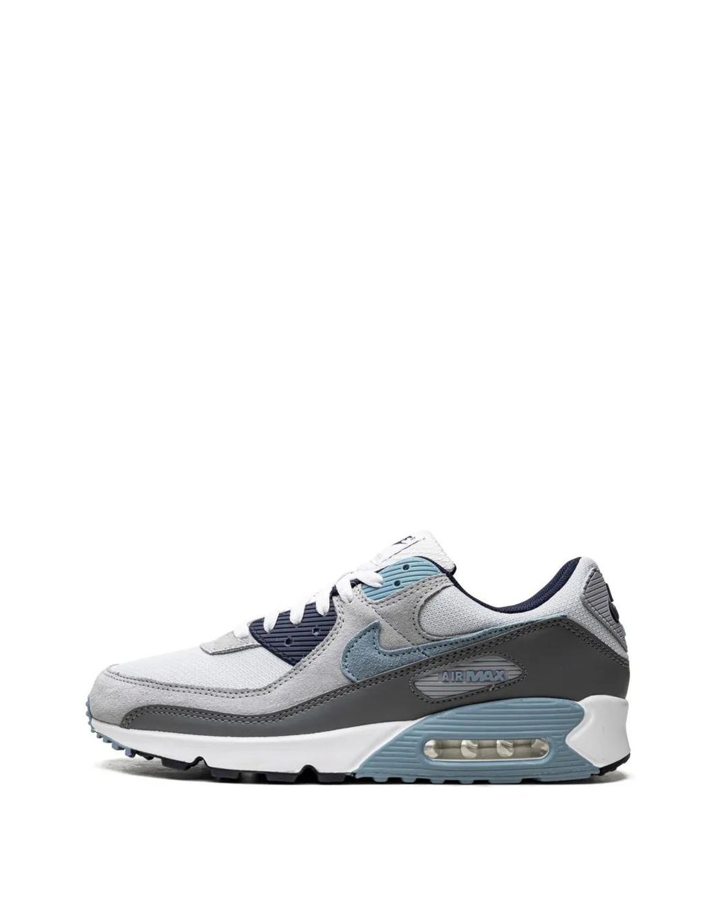 Nike Blue Air Max 90 "Pure Platinum Warm" Sneakers