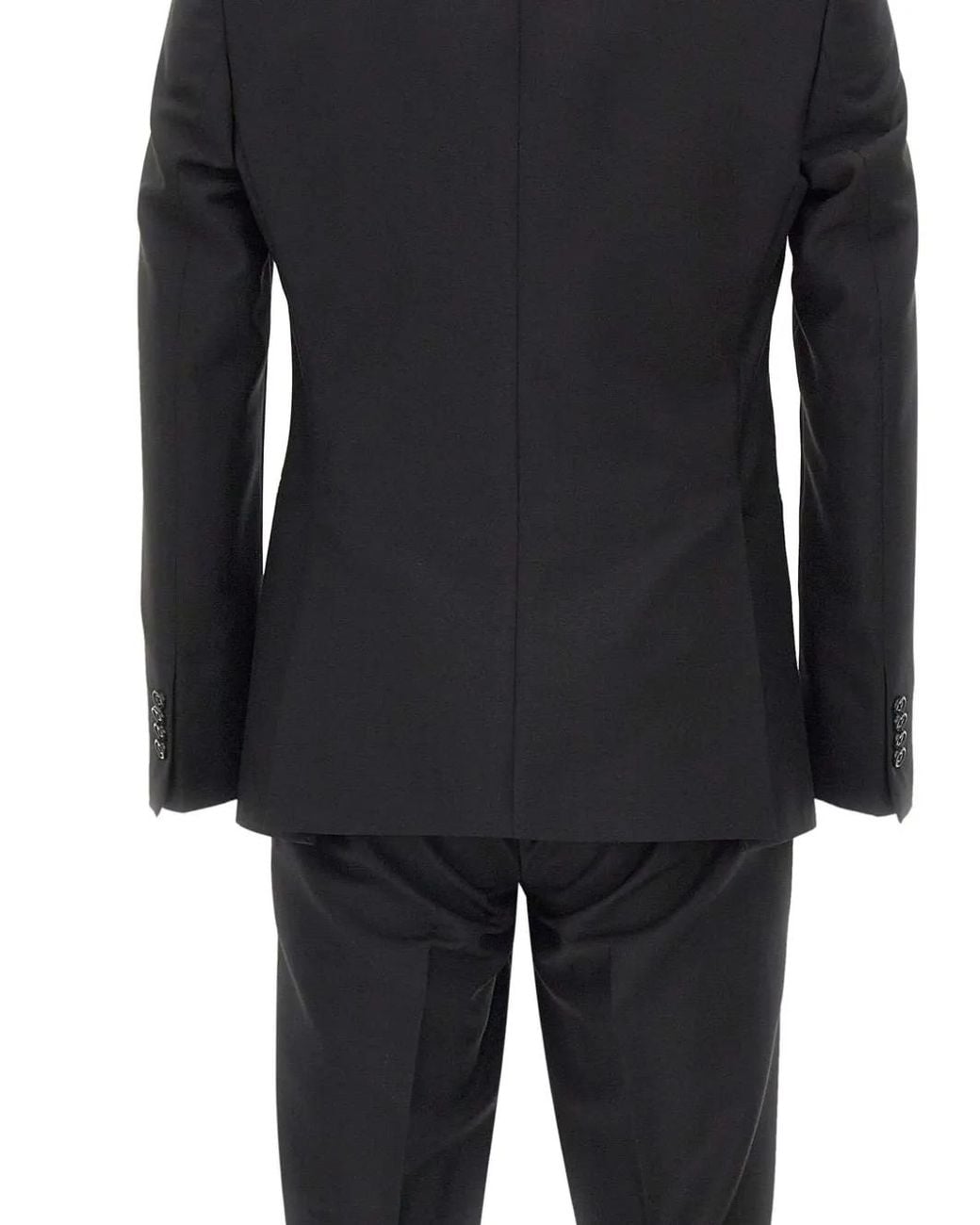 Carlo Pignatelli Black Buttoned Suit for men