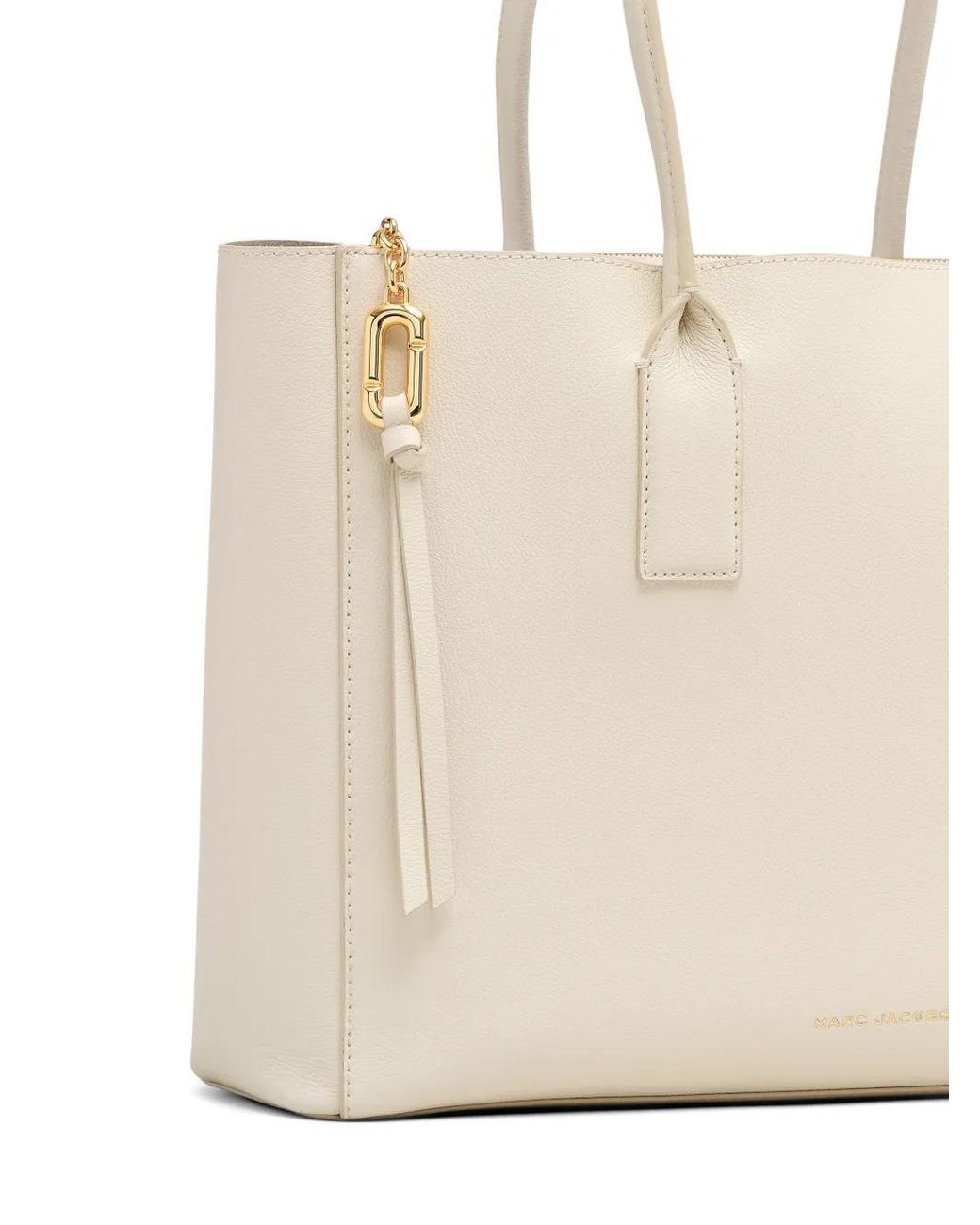 Marc Jacobs Natural The Pop J Marc Tote Bag