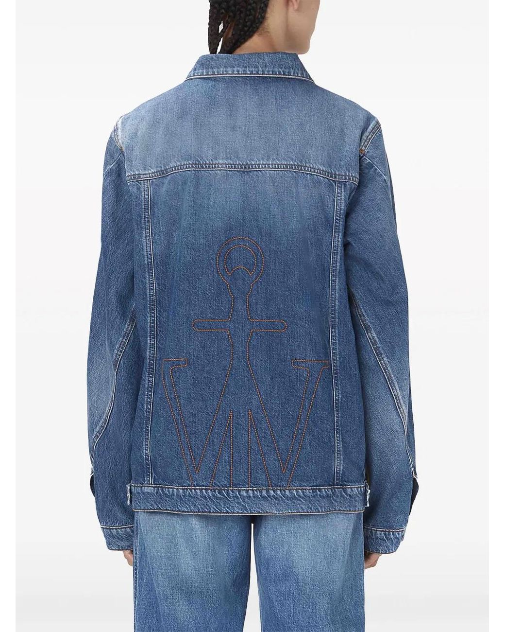 J.W. Anderson Denim Jack in het Blue