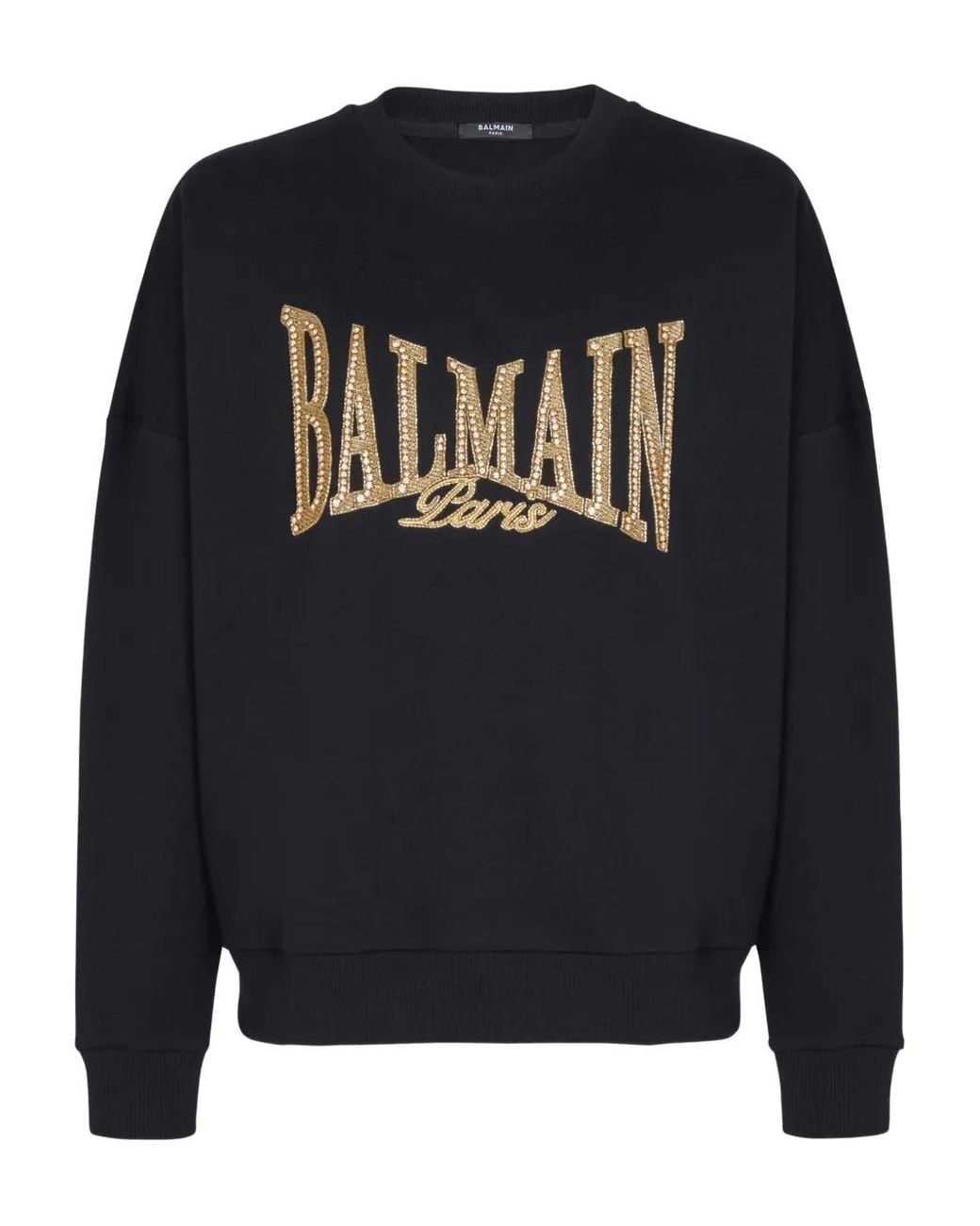 Balmain Sweater Met Logo in het Blue voor heren