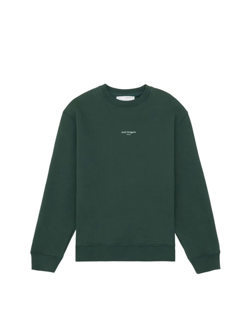Axel Arigato Green Focus Crew-Neck Sweatshirt for men