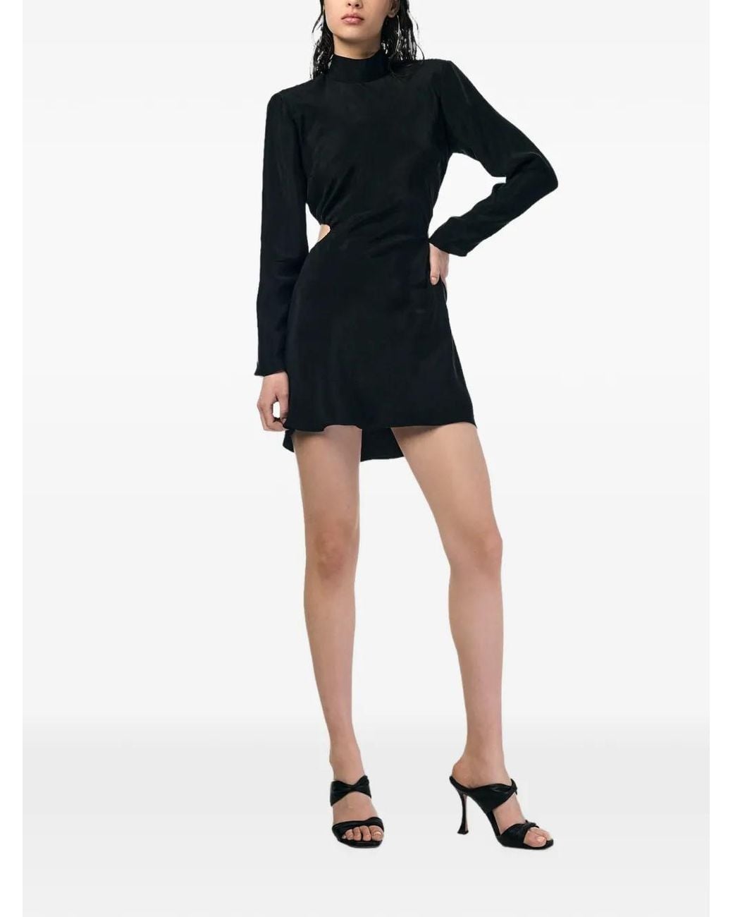 ANDRA ANDREESCU Black Sienna Cutout Mini Dress