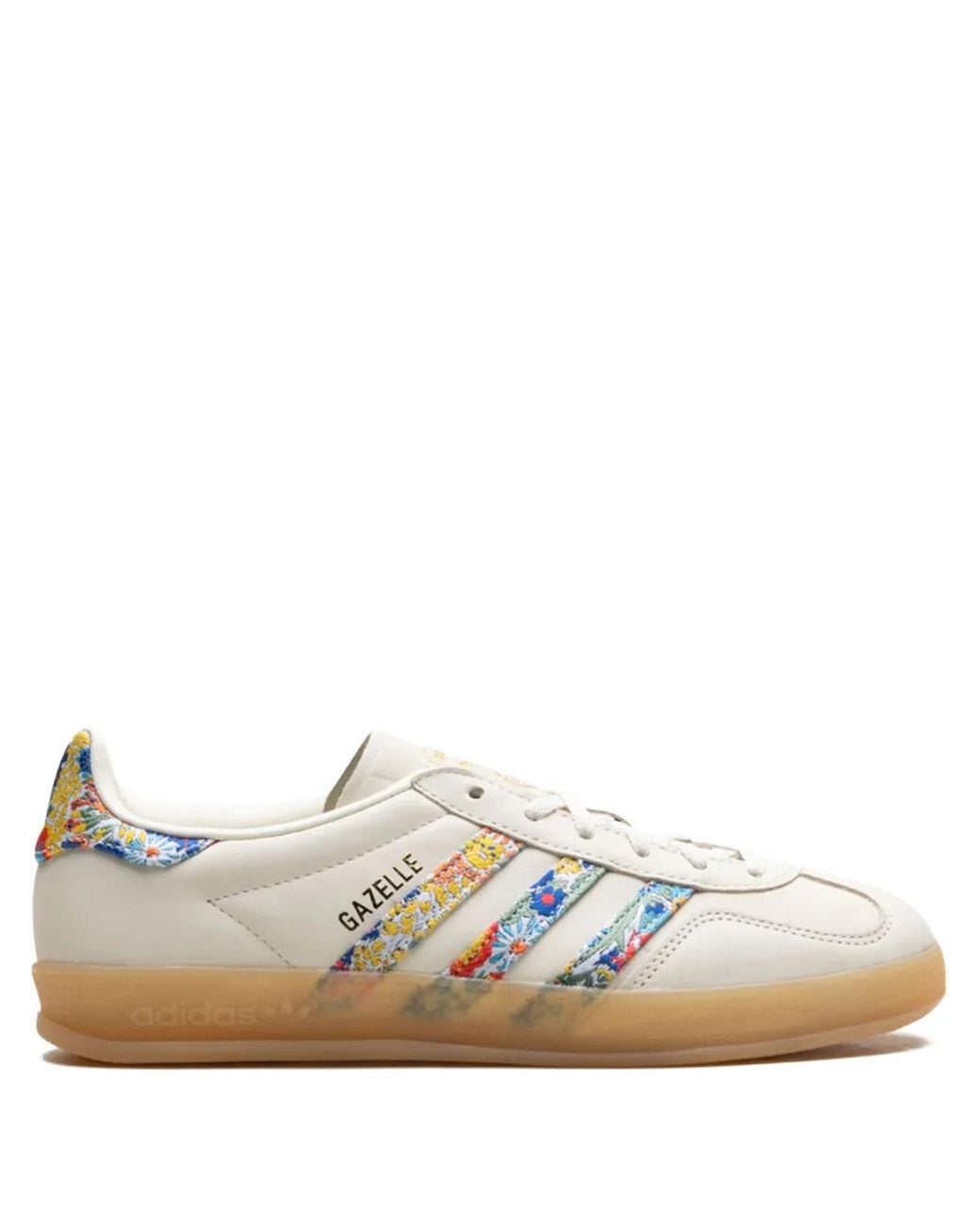 adidas gazelle silver green womens adidas Gazelle Indoor Shoes - Women's - Sandy Pink / Cloud White / Gum main image 0