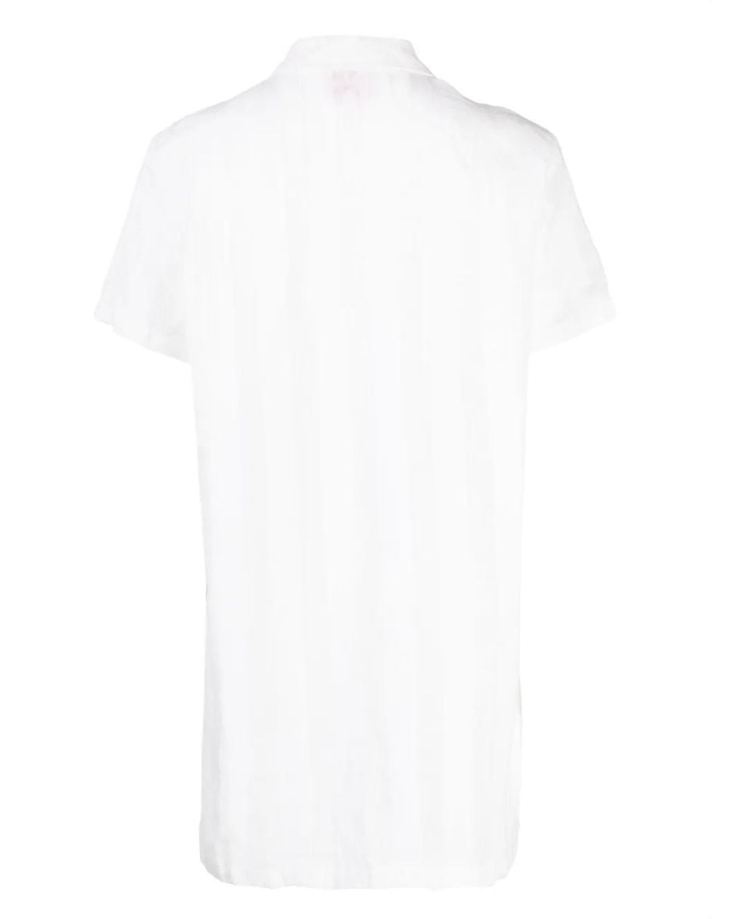 Solid & Striped White The Cabana Collared Beach Dress