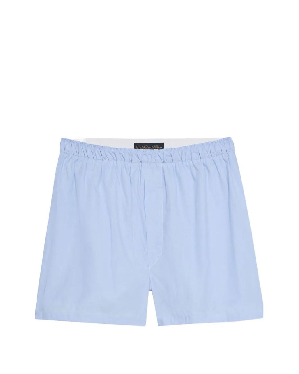 Brooks Brothers Blue Micro-Stripe Cotton Boxers for men