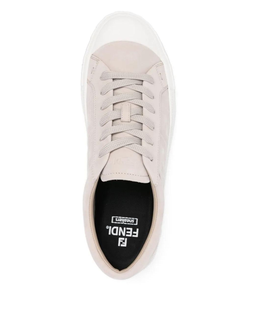 Fendi White Domino Sneaker for men