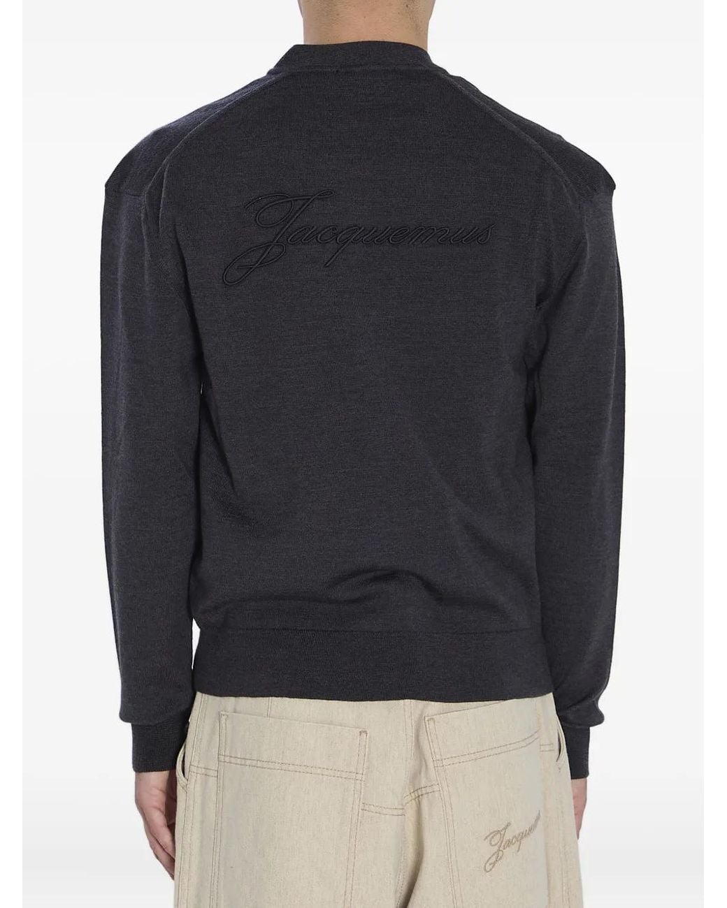 Jacquemus Blue Cardigan Brode for men