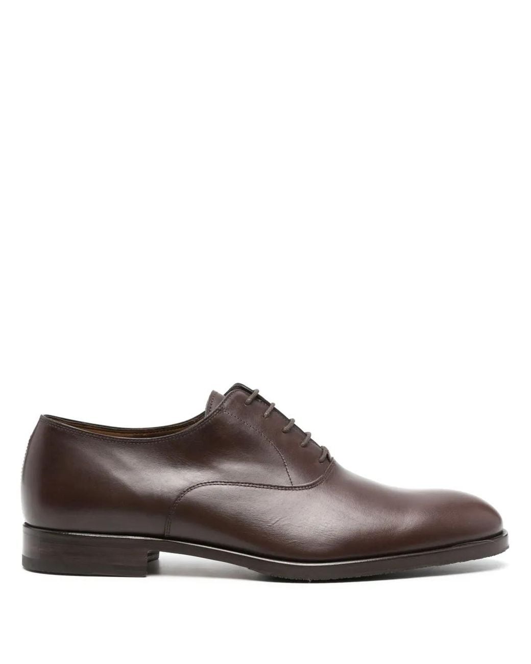 Fratelli Rossetti Brown 20Mm Leather Oxford Shoes for men