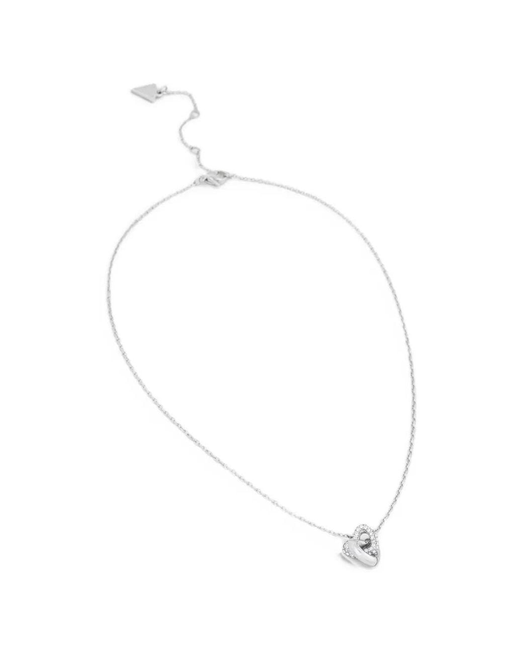 Guess White Beloved Necklace