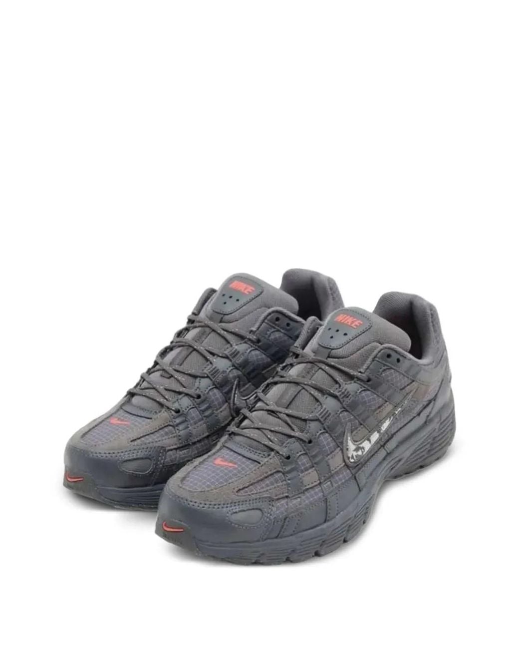Nike Gray P-6000 Low-Top Sneakers for men