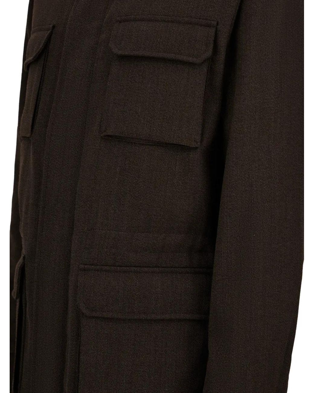 Herno Black Multi-Pocket Jacket for men