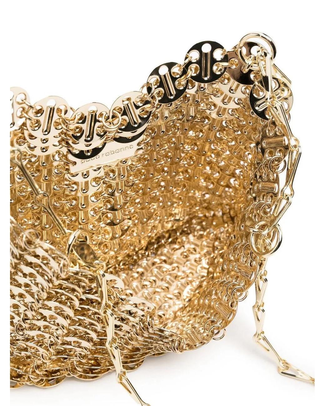 Rabanne Natural Gold 1969 Shoulder Bag