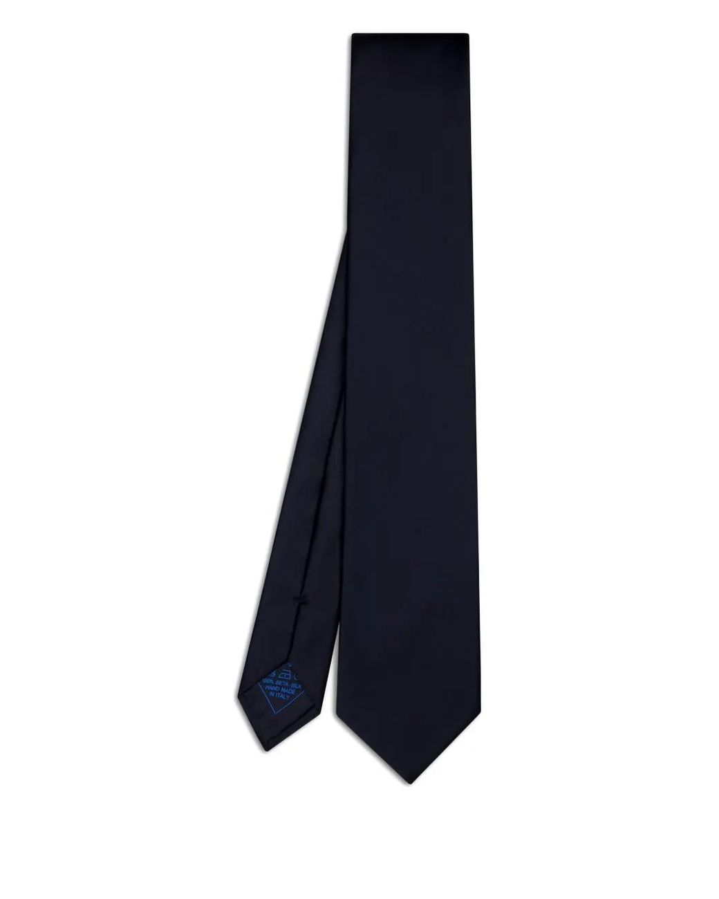 Brioni Blue Plain Silk Tie for men