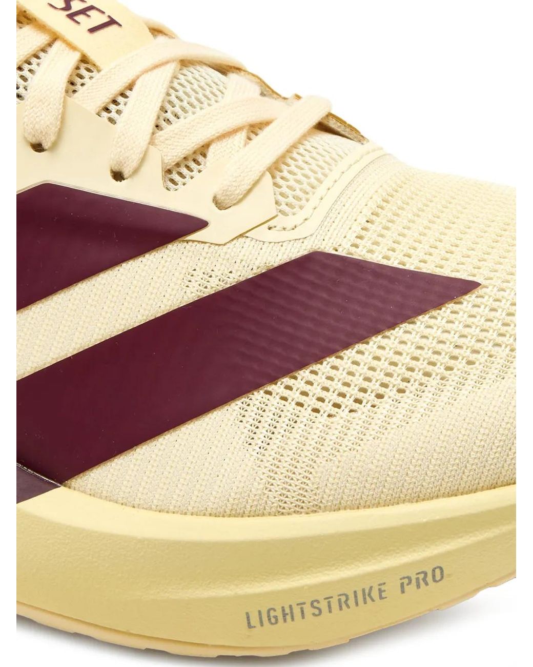 Adidas Natural Baskets Adizero Dropset Pro À Lacets