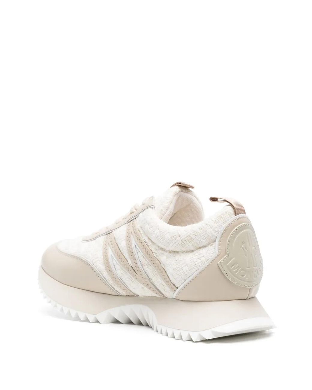 Moncler Natural Pacey Bouclé Sneakers