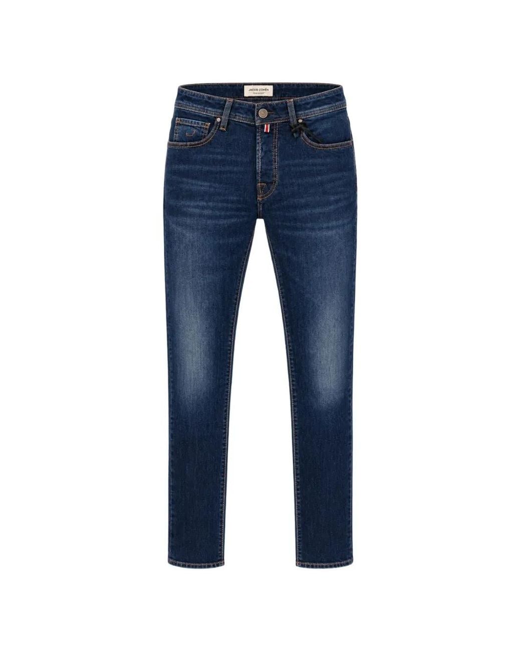 Jacob Cohen Blue Straight-Leg Jeans for men