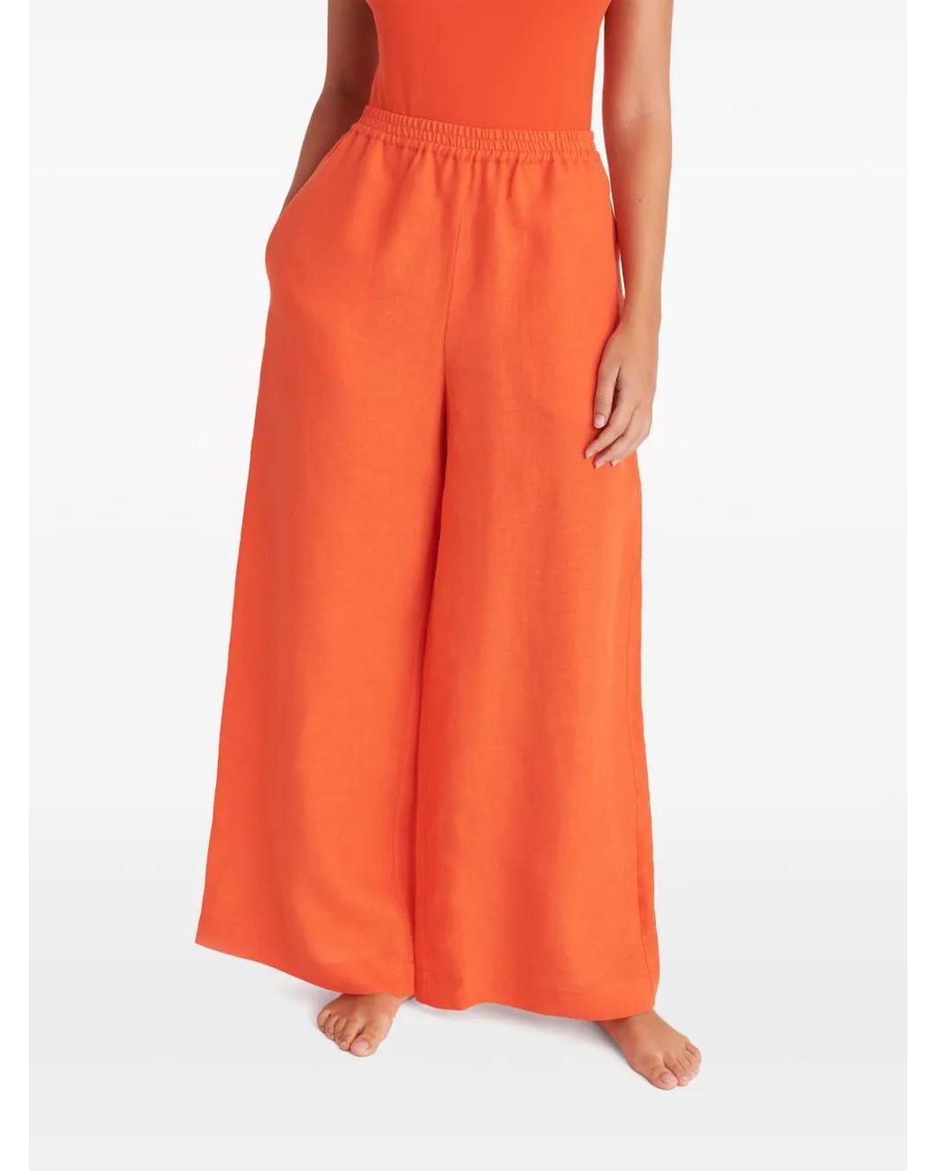 Eres Orange Pantalon Select À Coupe Ample