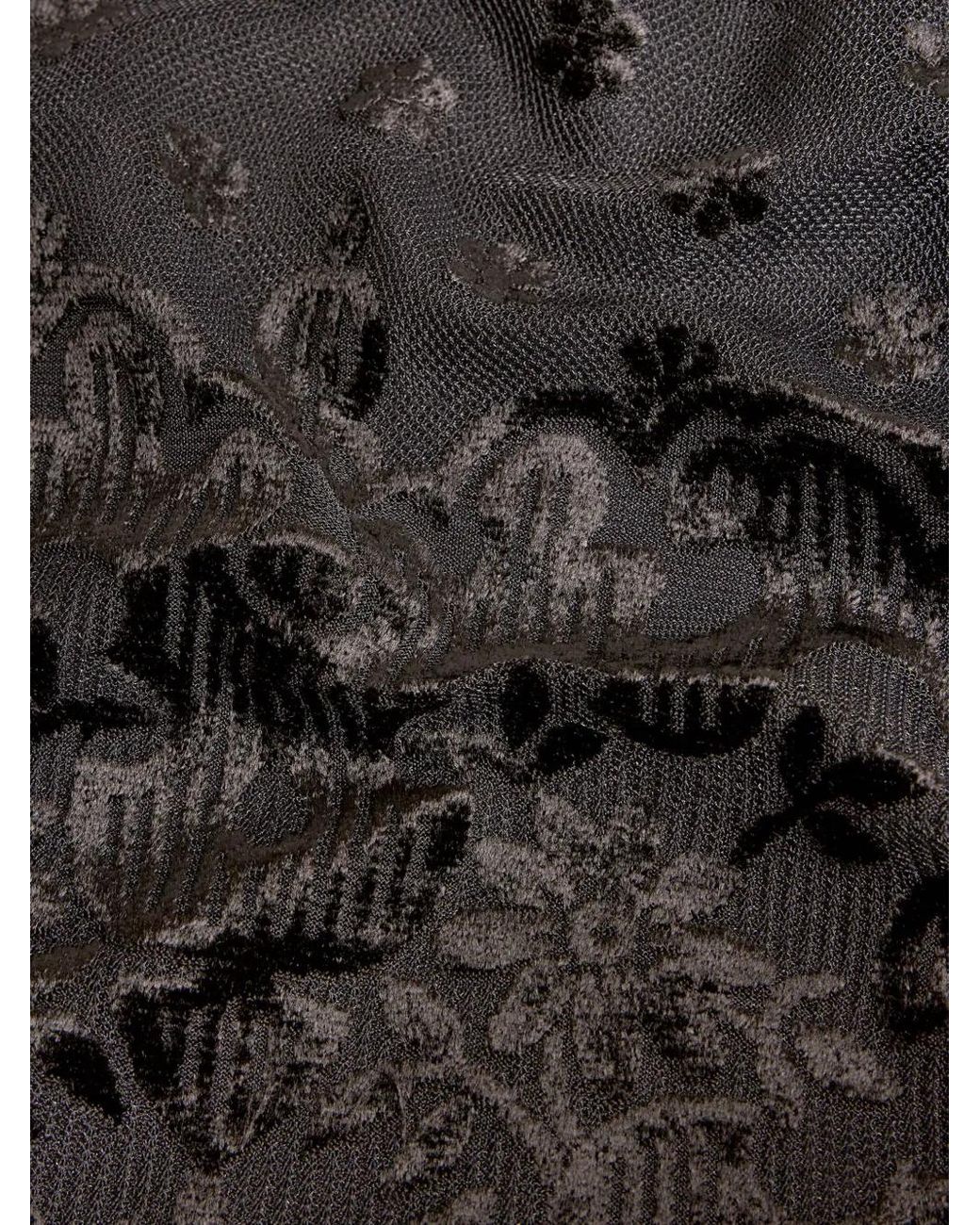 Etro Fluwelen Jurk in het Black