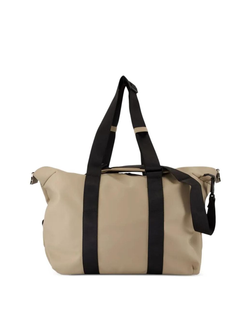 Rains Black Small Valera Travel Bag for men