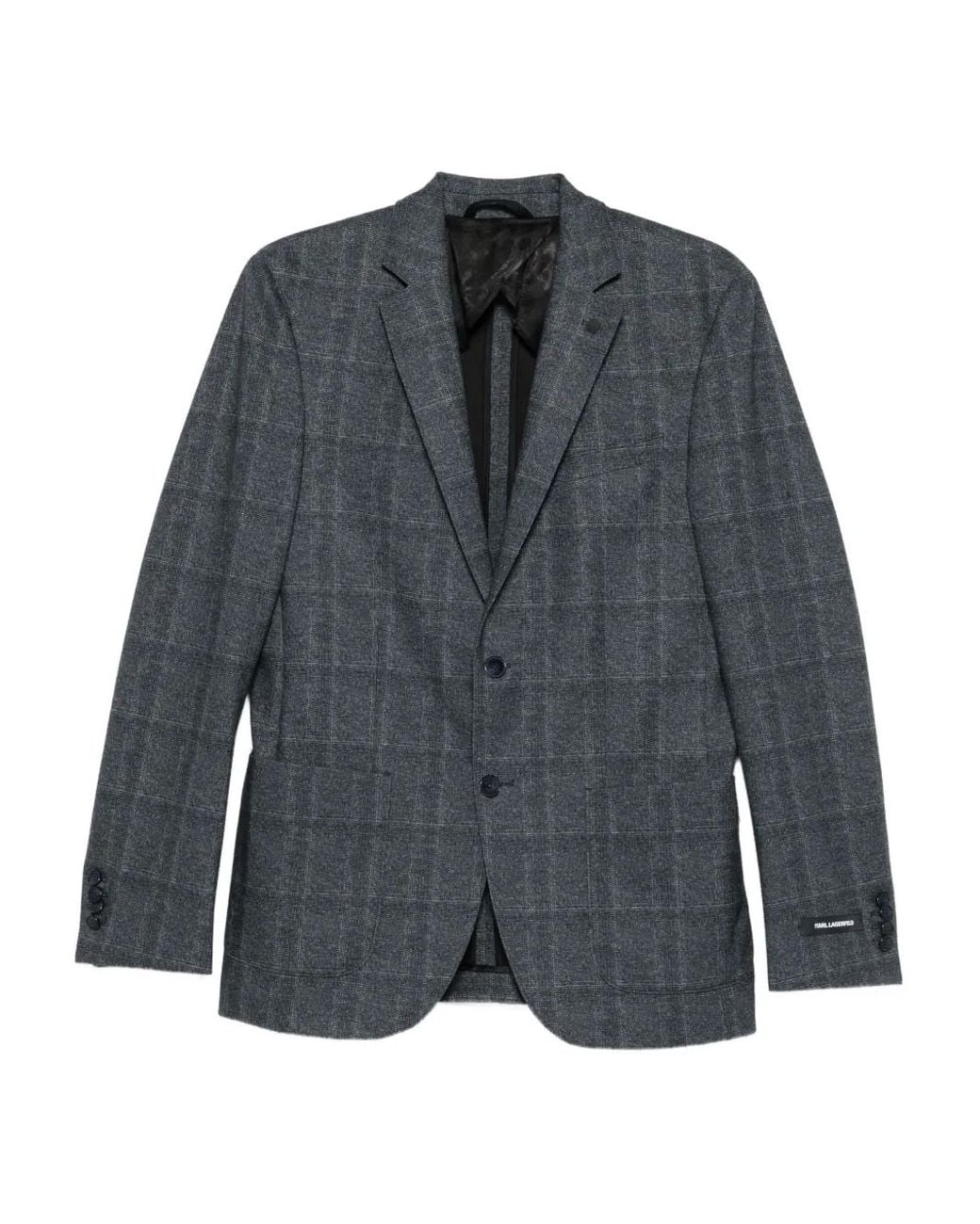 Karl Lagerfeld Jacke Mit Zwei Knöpfen in Gray für Herren