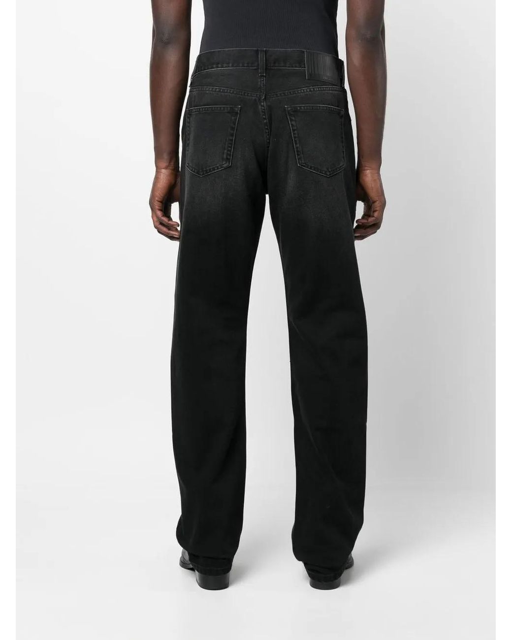 VTMNTS Blue Straight-Leg Cotton Jeans for men
