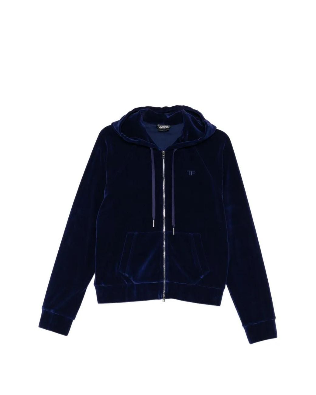 Tom Ford Blue Tf Hoodie