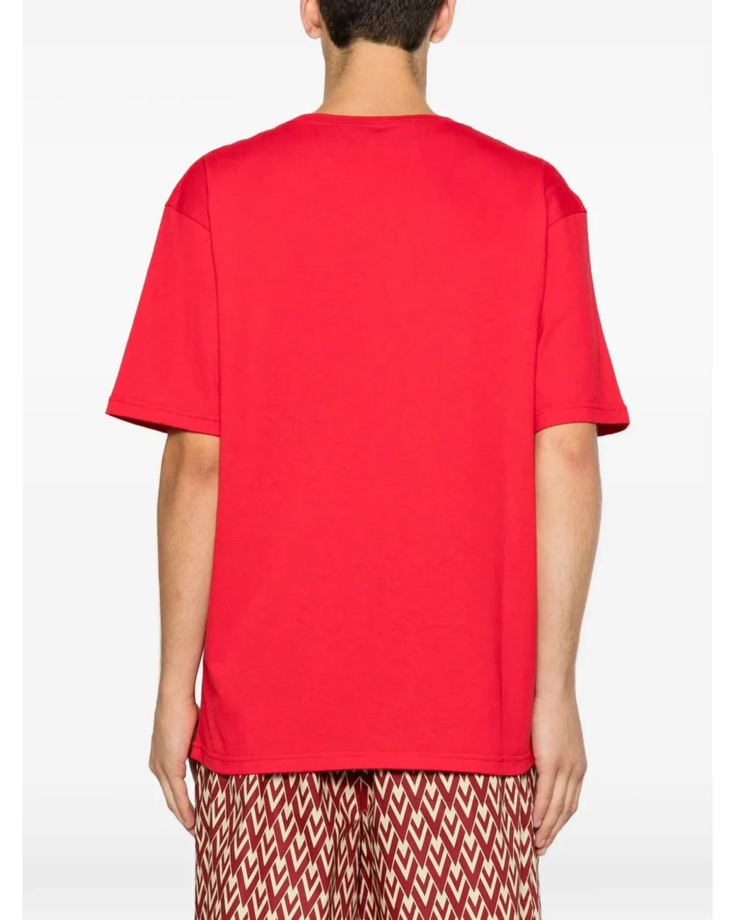 Valentino Garavani Pink Chez Short-Sleeved T-Shirt for men