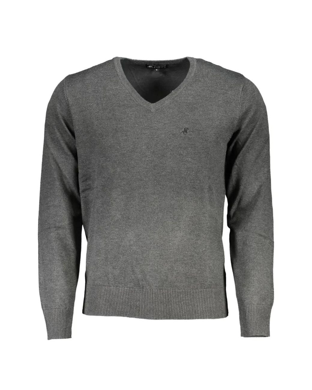 U.S. Grand Gray Pull À Col V for men