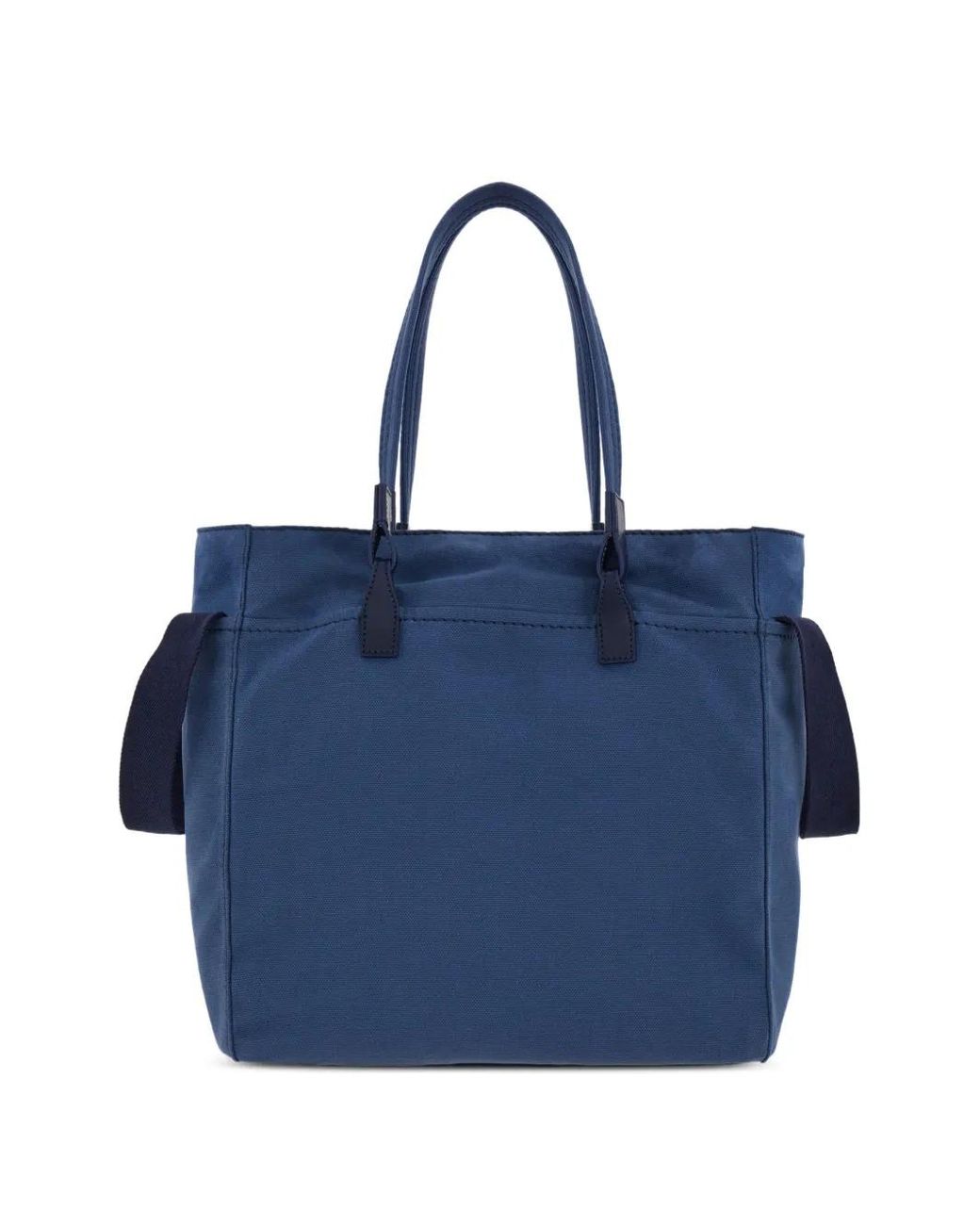 Ferragamo Blue Tote Bag With Logo for men