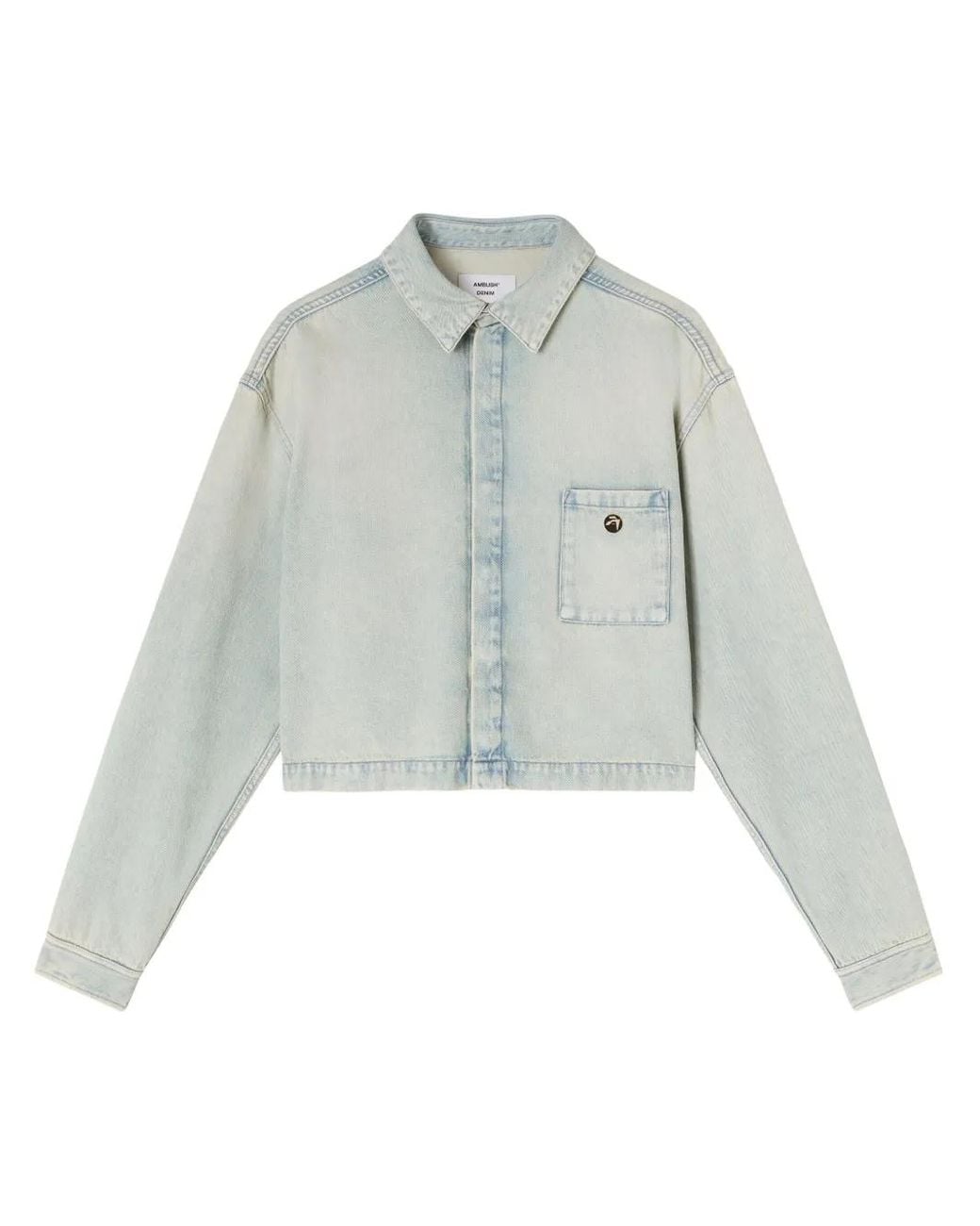 Ambush Spijkerjack Met Logopatch in het Blue