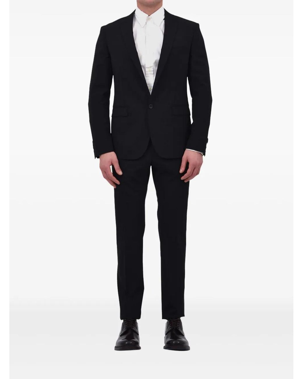 Tonello Black Single-Breasted Suit for men