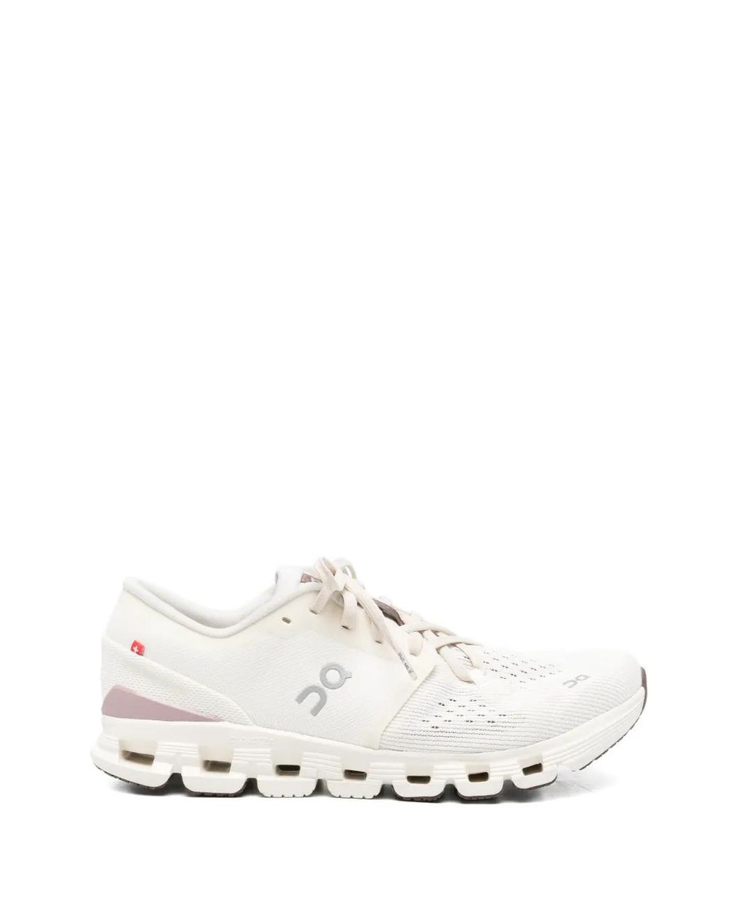 On Shoes White Cloud X 4 Perforated Sneakers