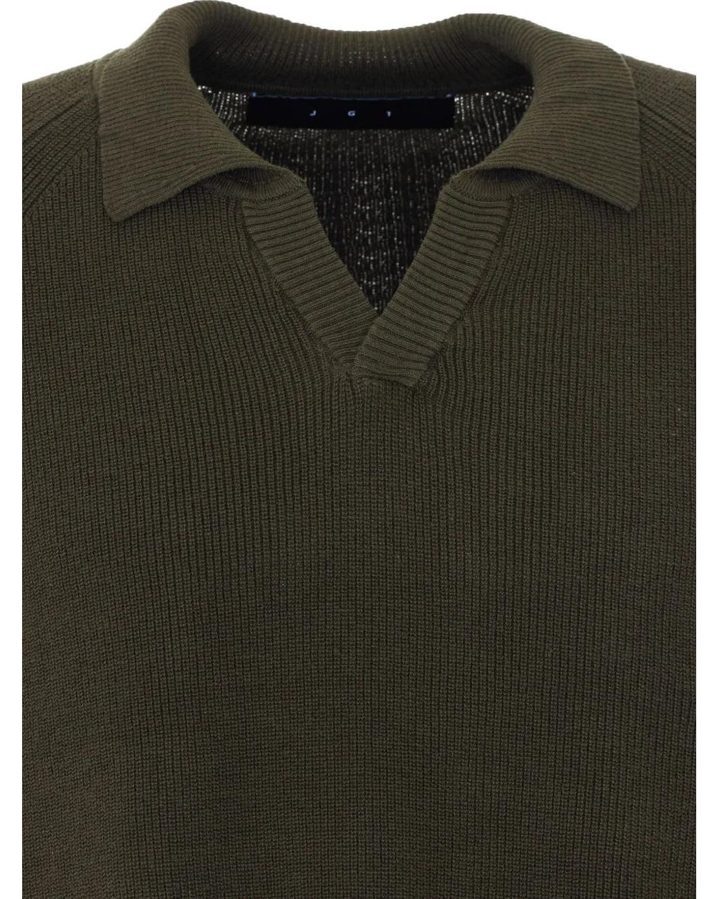 JG1 Green Pull À Col V for men