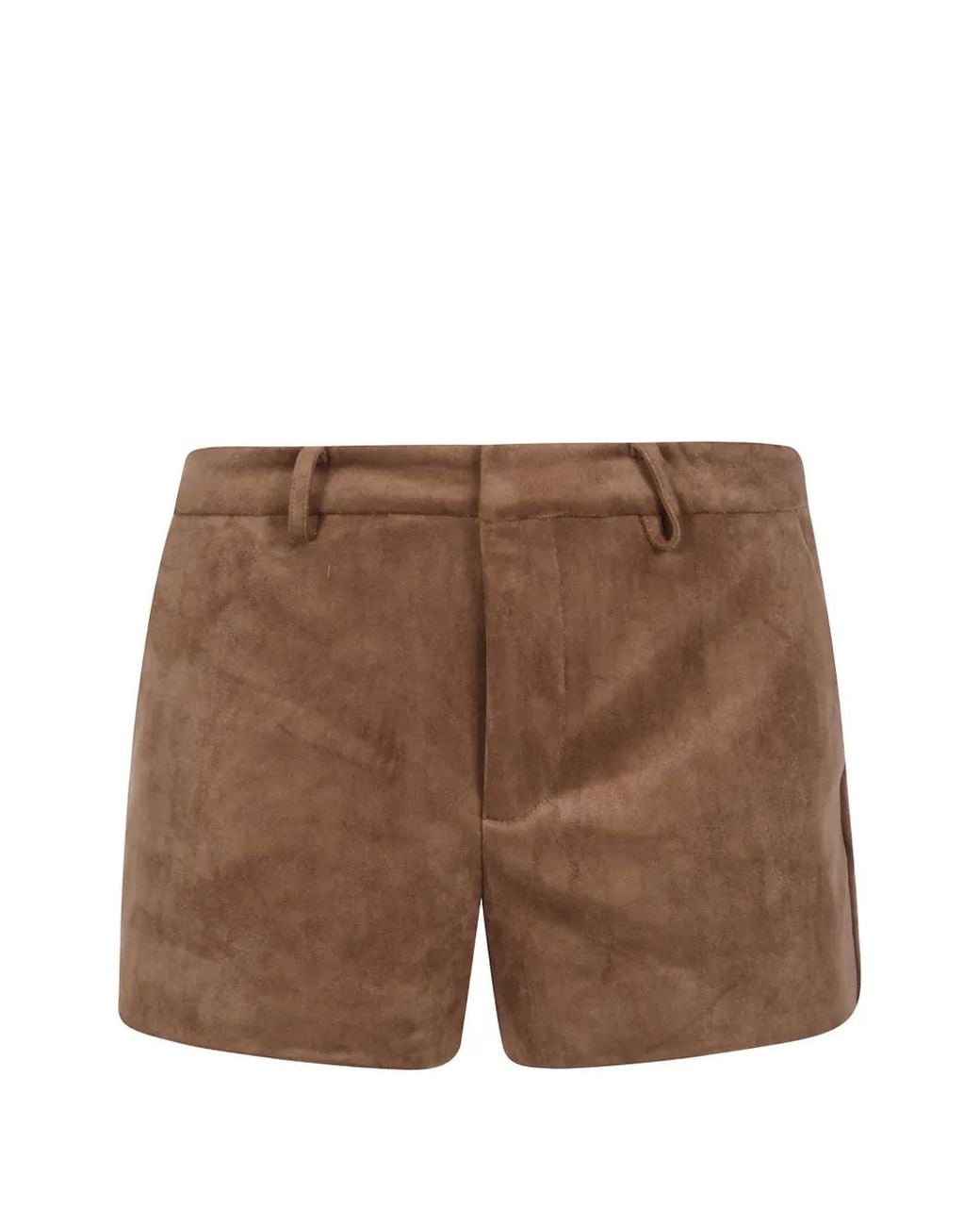 Mc2 Saint Barth Brown Mini Shorts