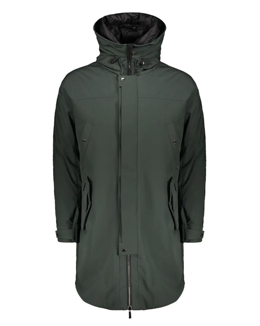 Moorer Green Uranio-Gs Hooded Parka for men