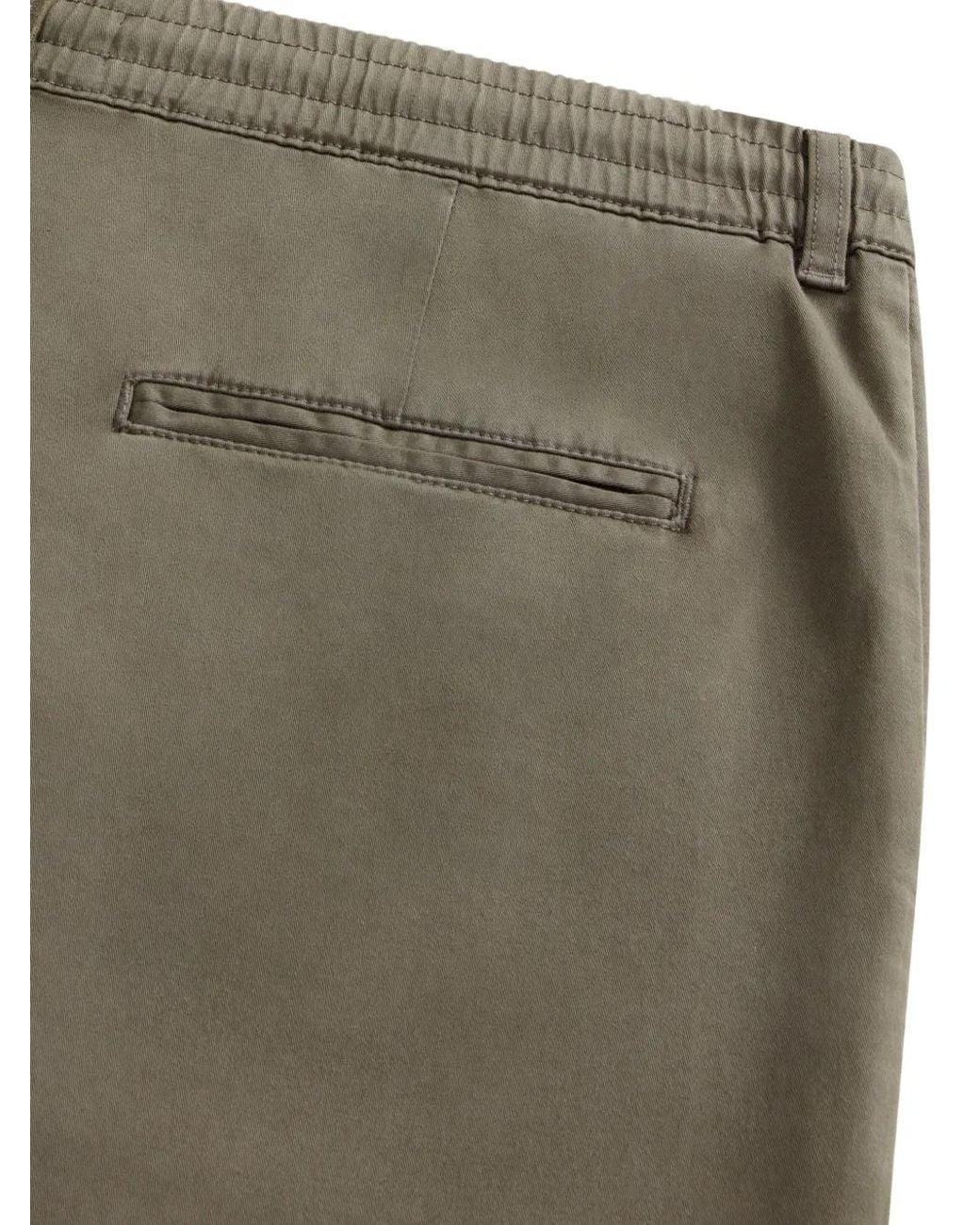 Woolrich Gray Milton Trousers for men