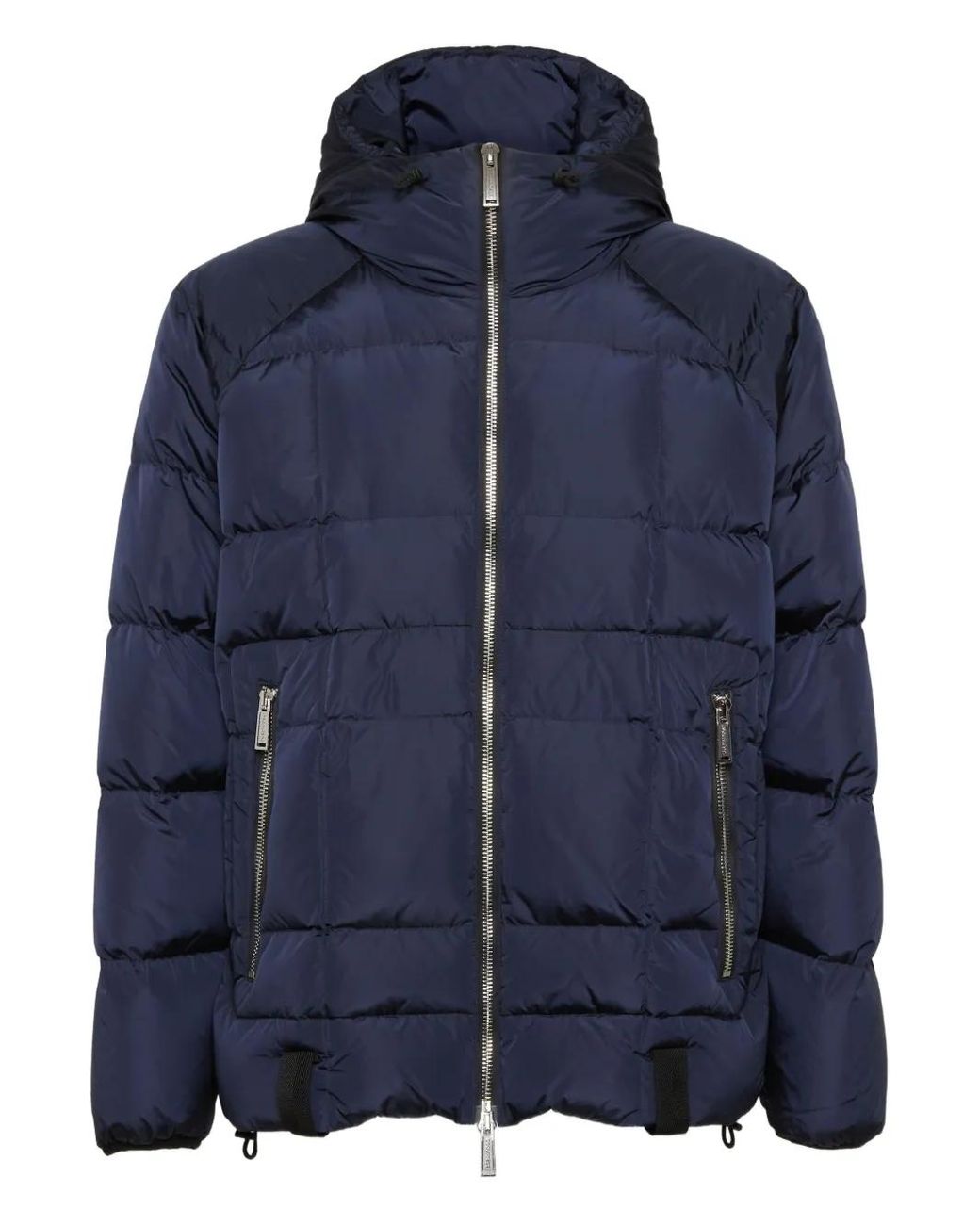 DSquared² Blauwe Rits Hoodie Jas in het Blue voor heren