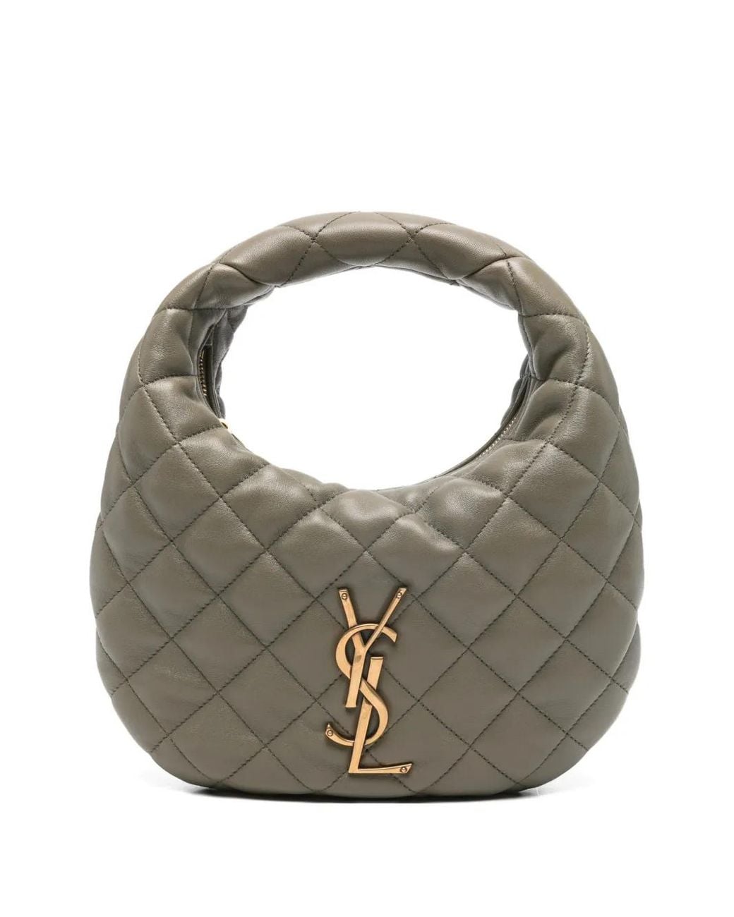 Saint Laurent Gray Tote Bags