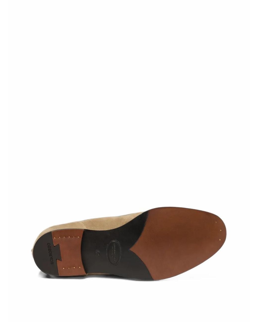 Scarosso Brown Suede Rear-Zip Boots for men