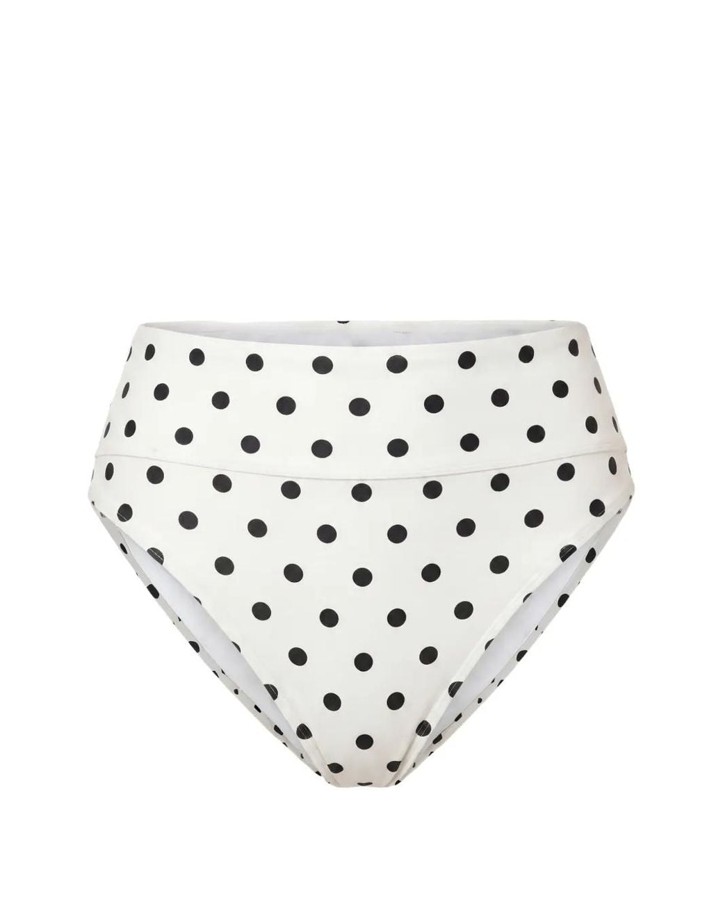 Nicholas White Nerea High Waist Bikini Bottoms