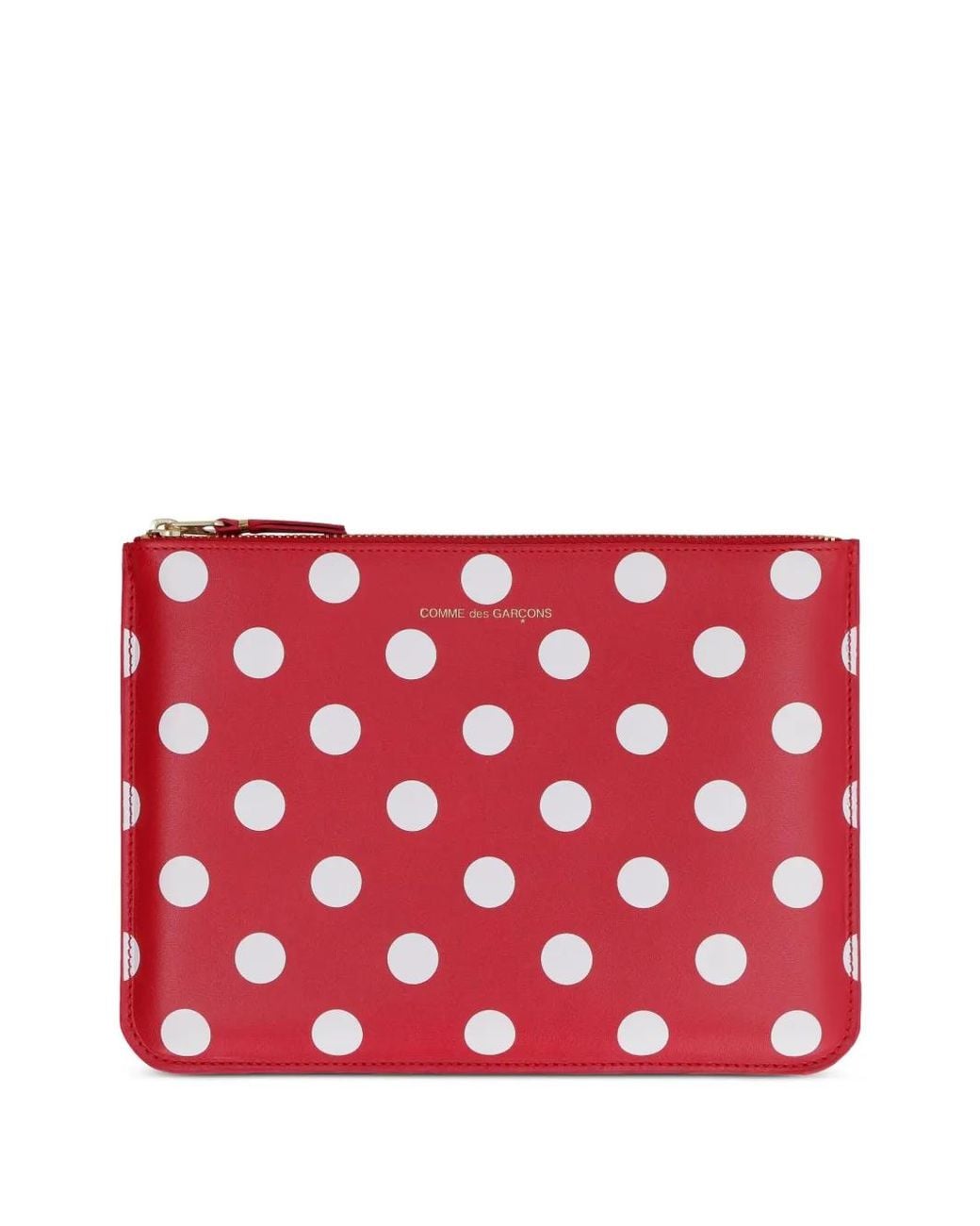 Bustina Polka Dots Rossa di Comme des Garçons in Red